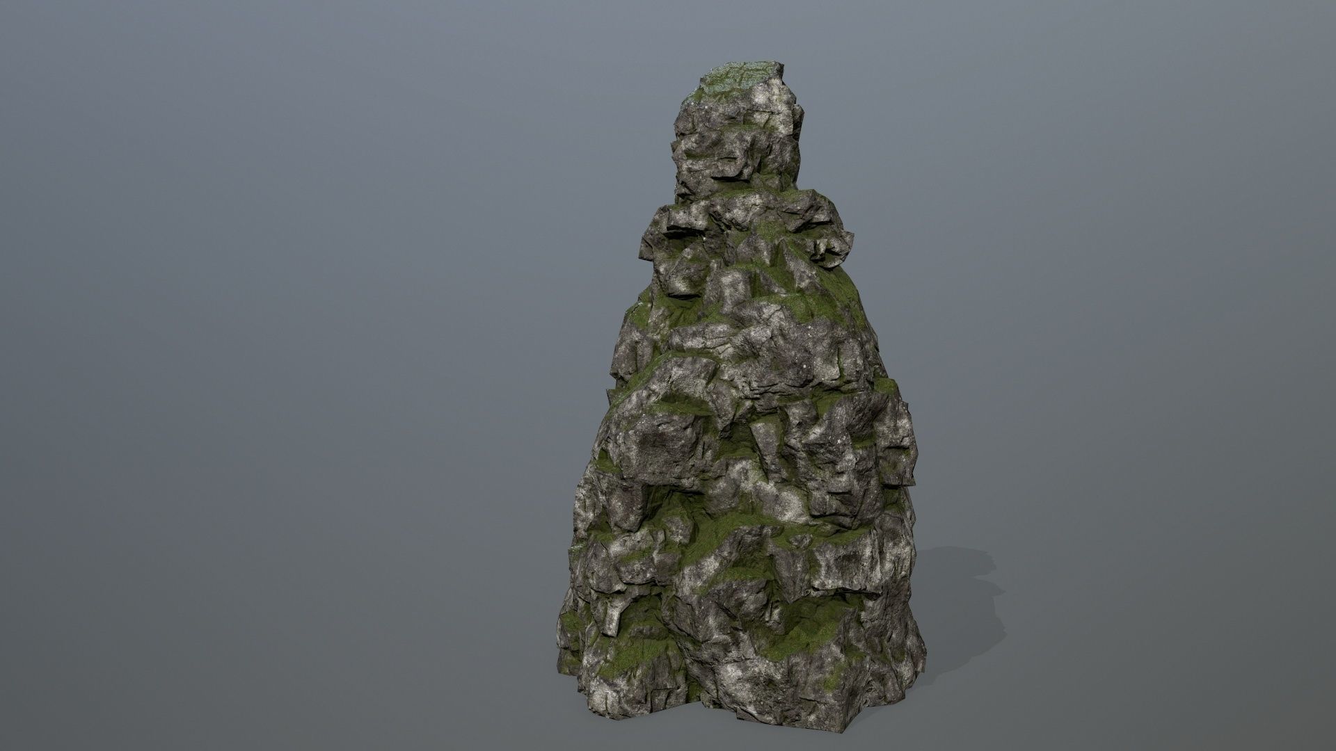 rocks rock Low-poly 3D model_6