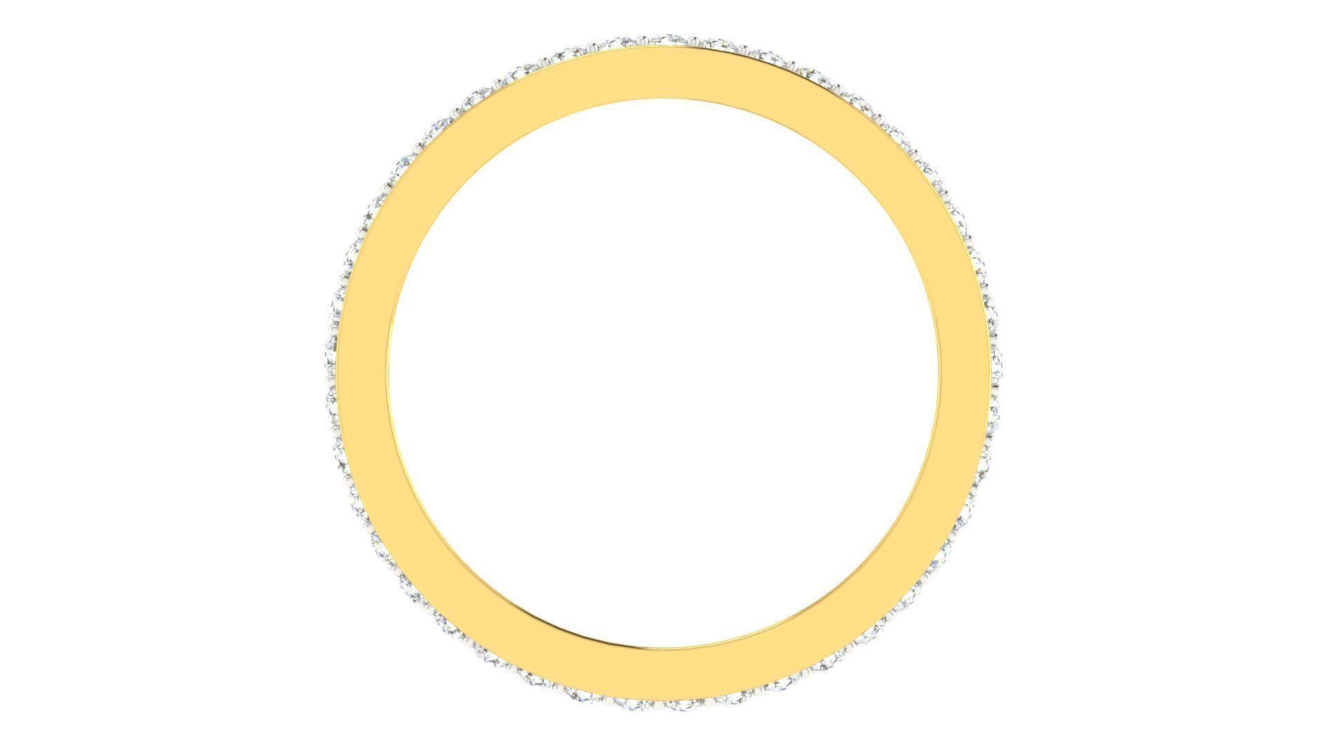 Women Band Ring 3dm stl render detail 3D print model_1