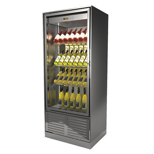 Wine cabinet Enofrigo Enogalax single side 3D model