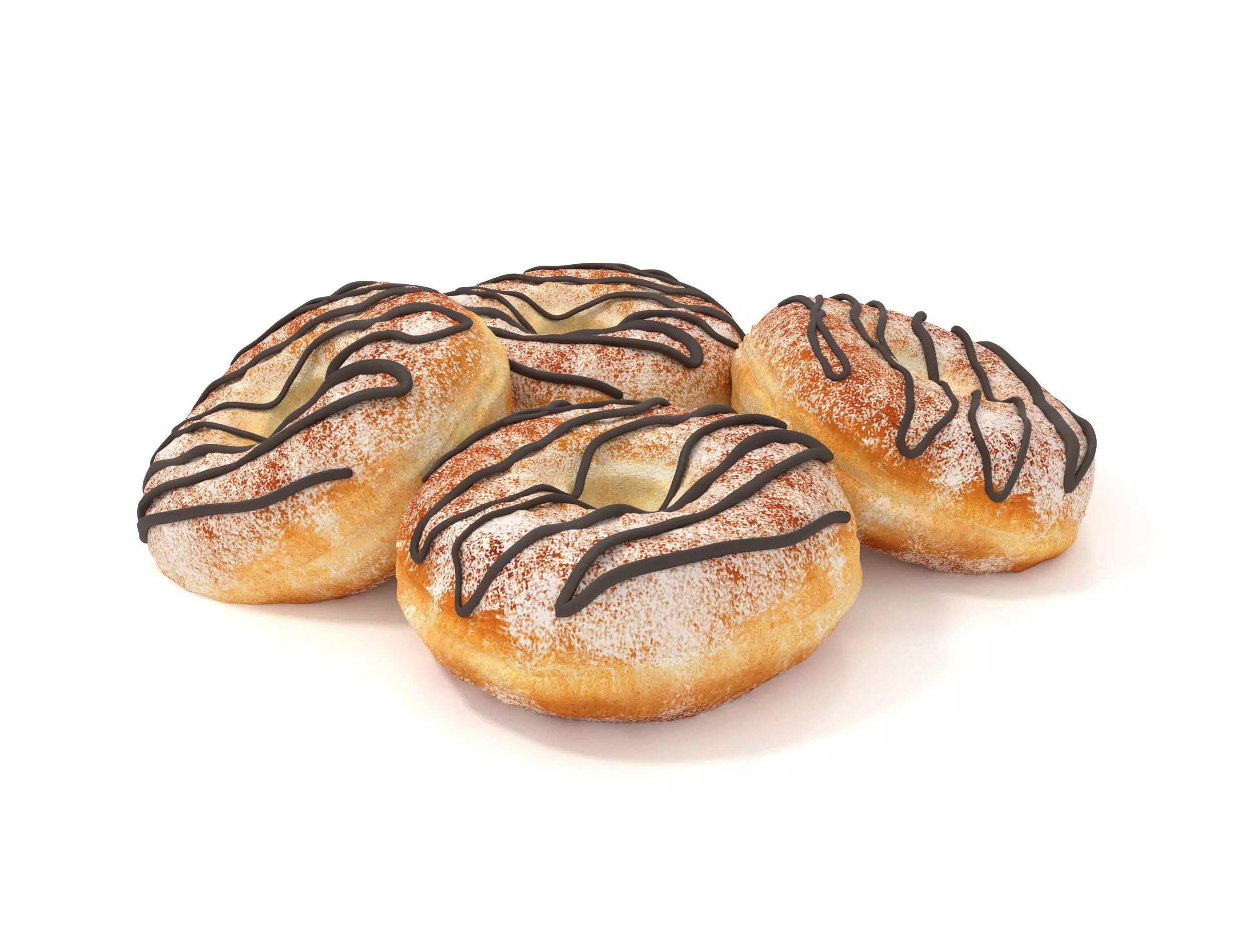 Donuts 3D model_0