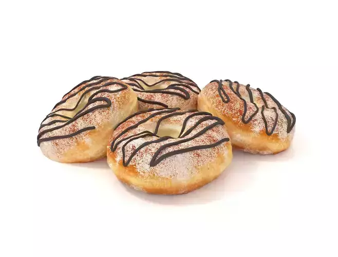 Donuts 3D model