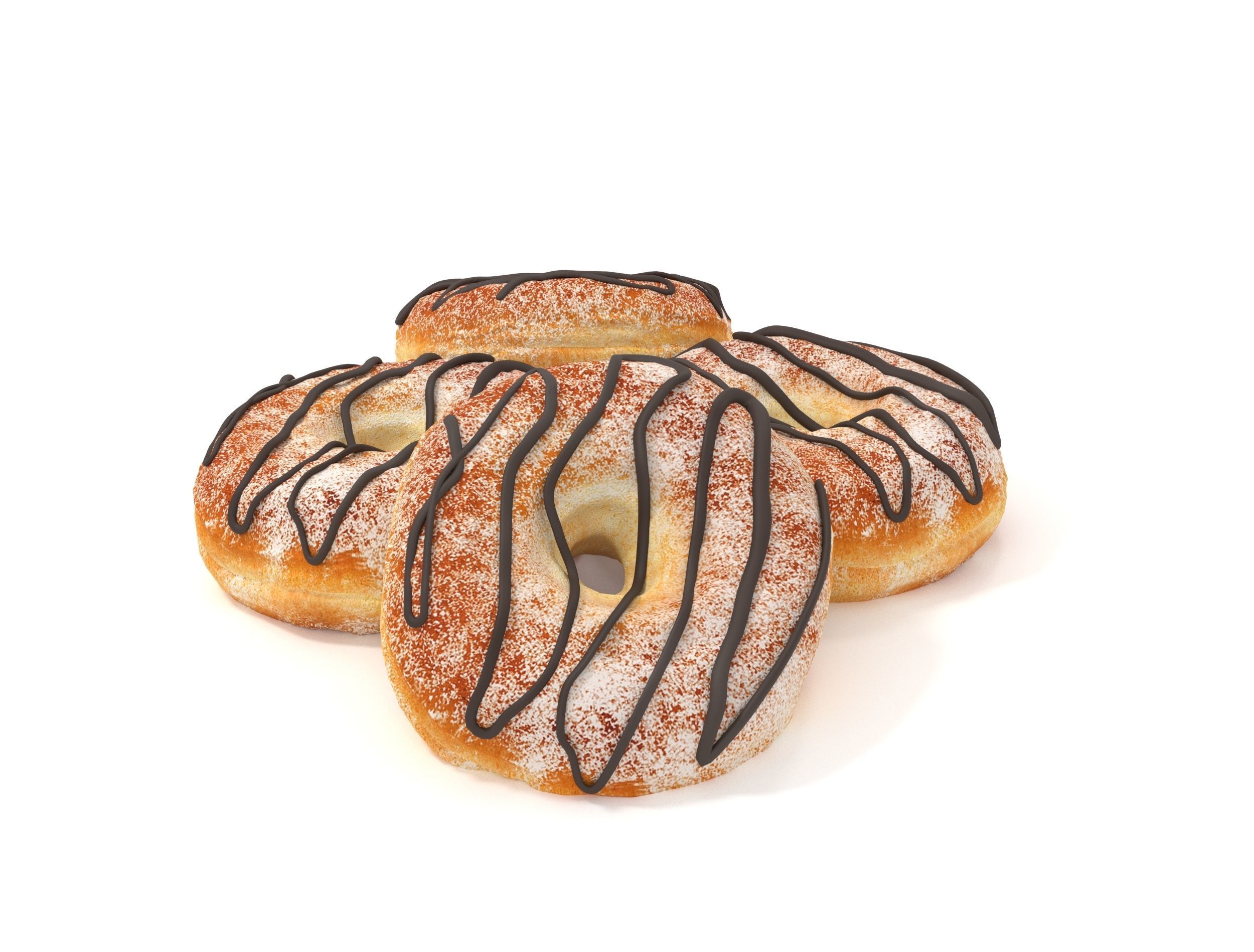 Donuts 3D model_4