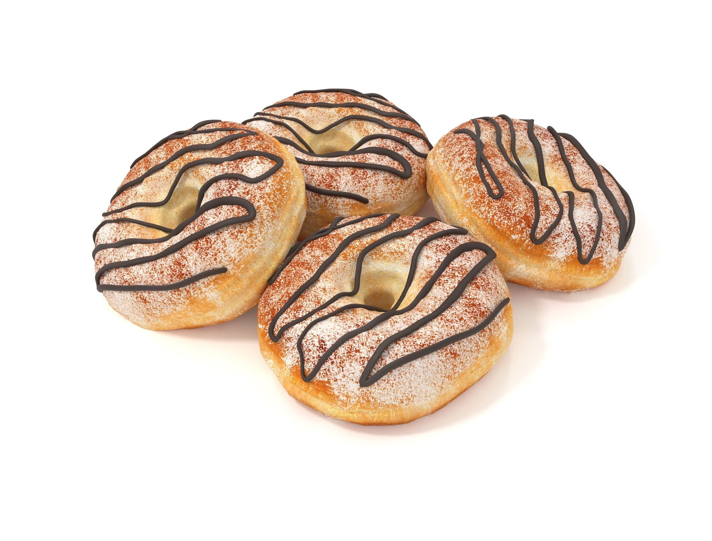 Donuts 3D model_6