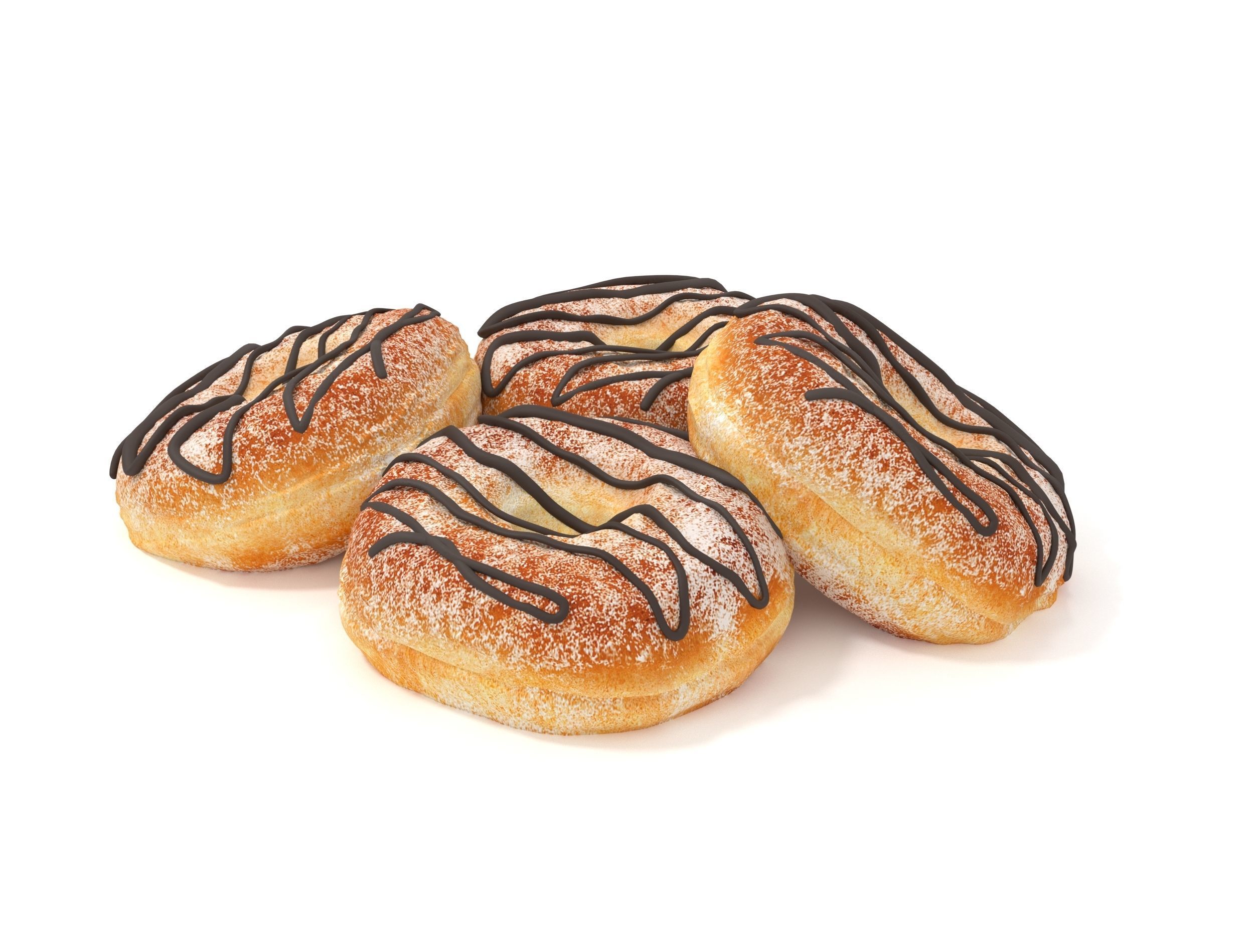 Donuts 3D model_3
