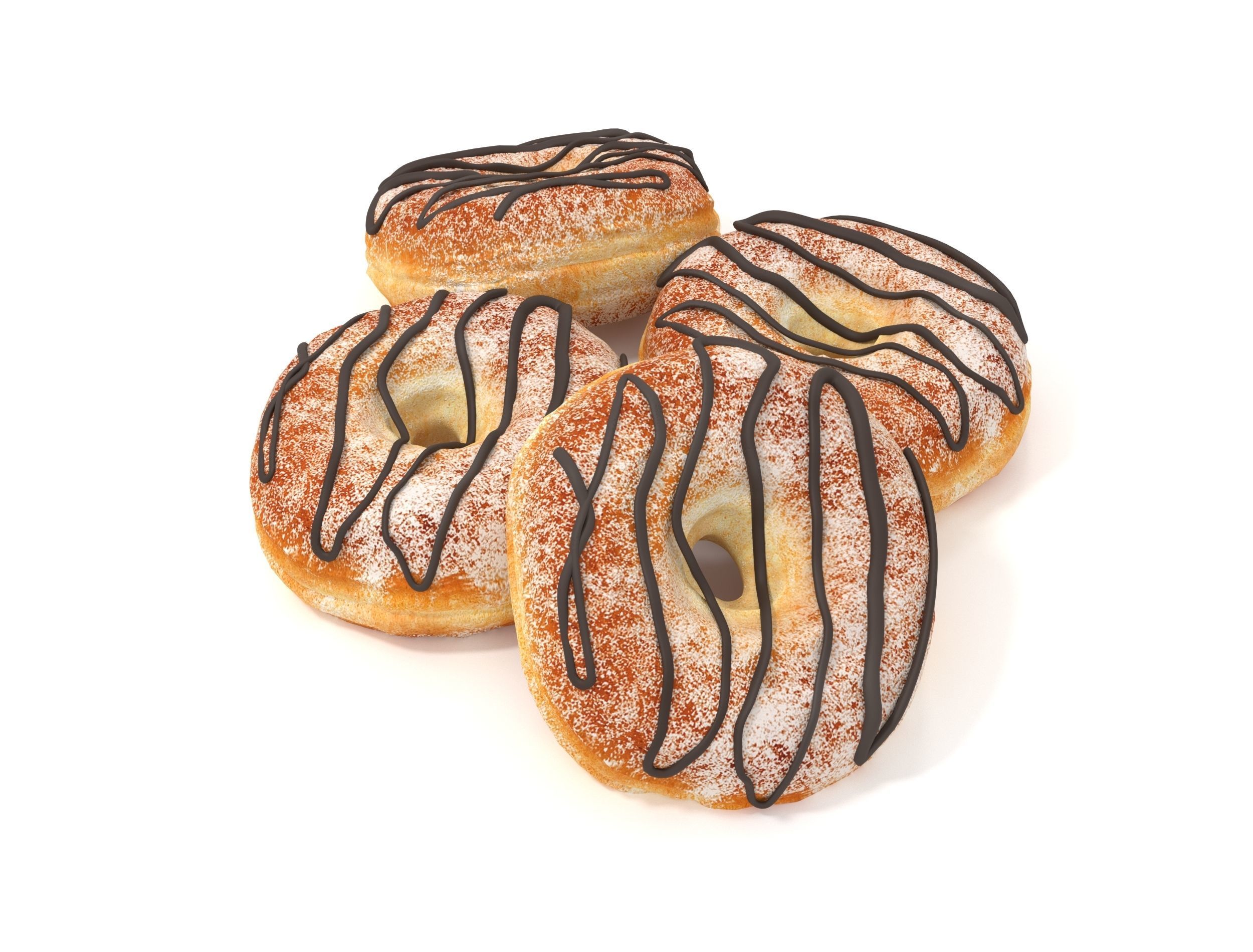 Donuts 3D model_5