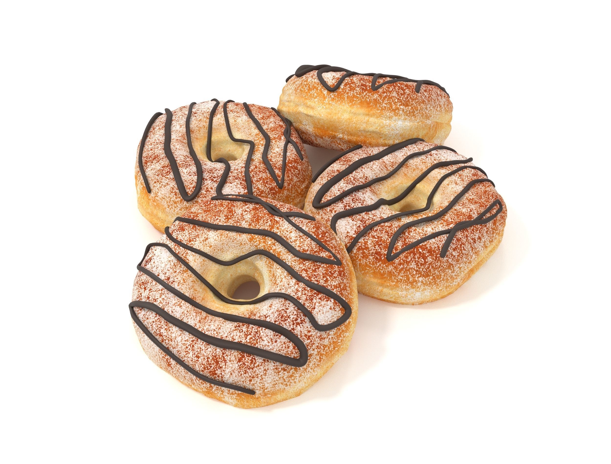 Donuts 3D model_7
