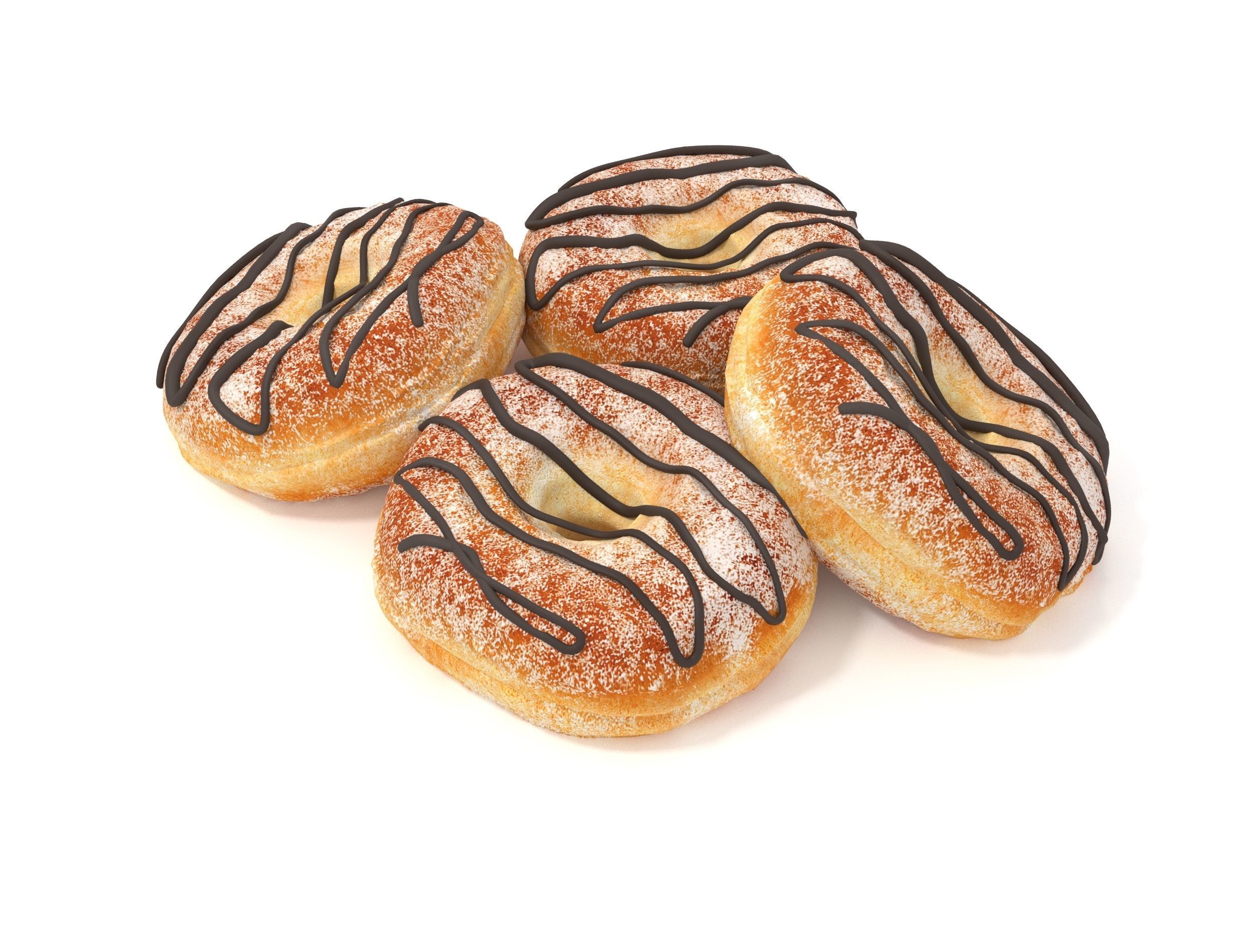 Donuts 3D model_8