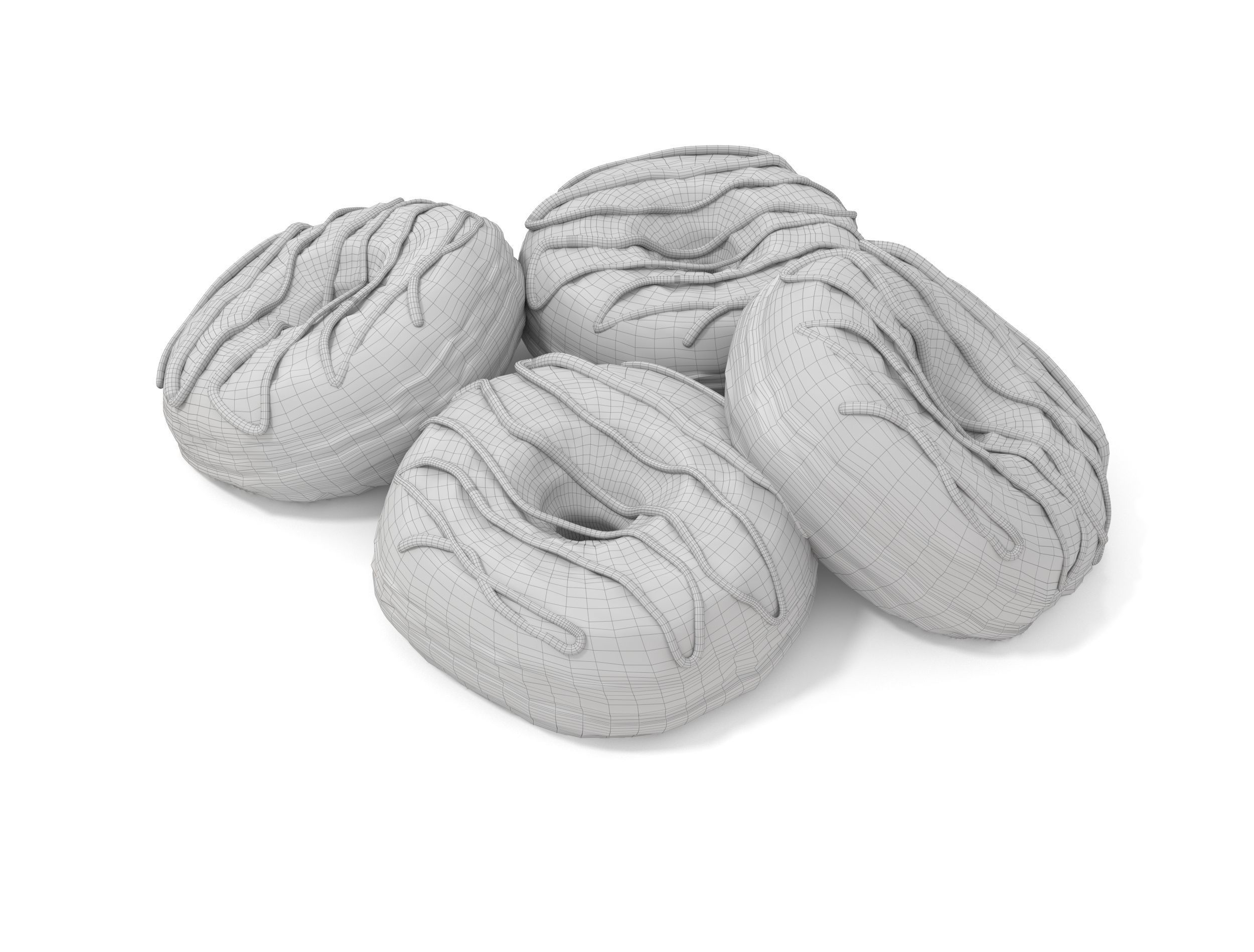 Donuts 3D model_10