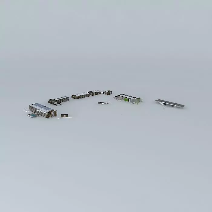 Haslett Village Square Redesign 2015 Free 3D model_0