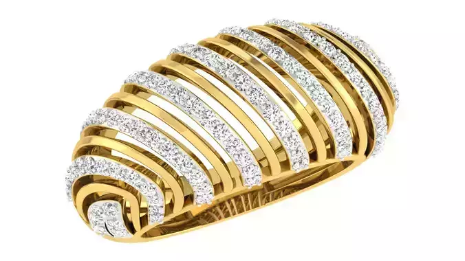 Women Band Ring 3dm stl render 