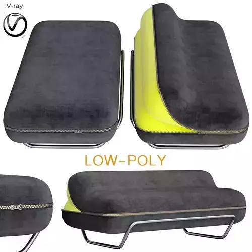 Sofa Cama Eclosion 3d model