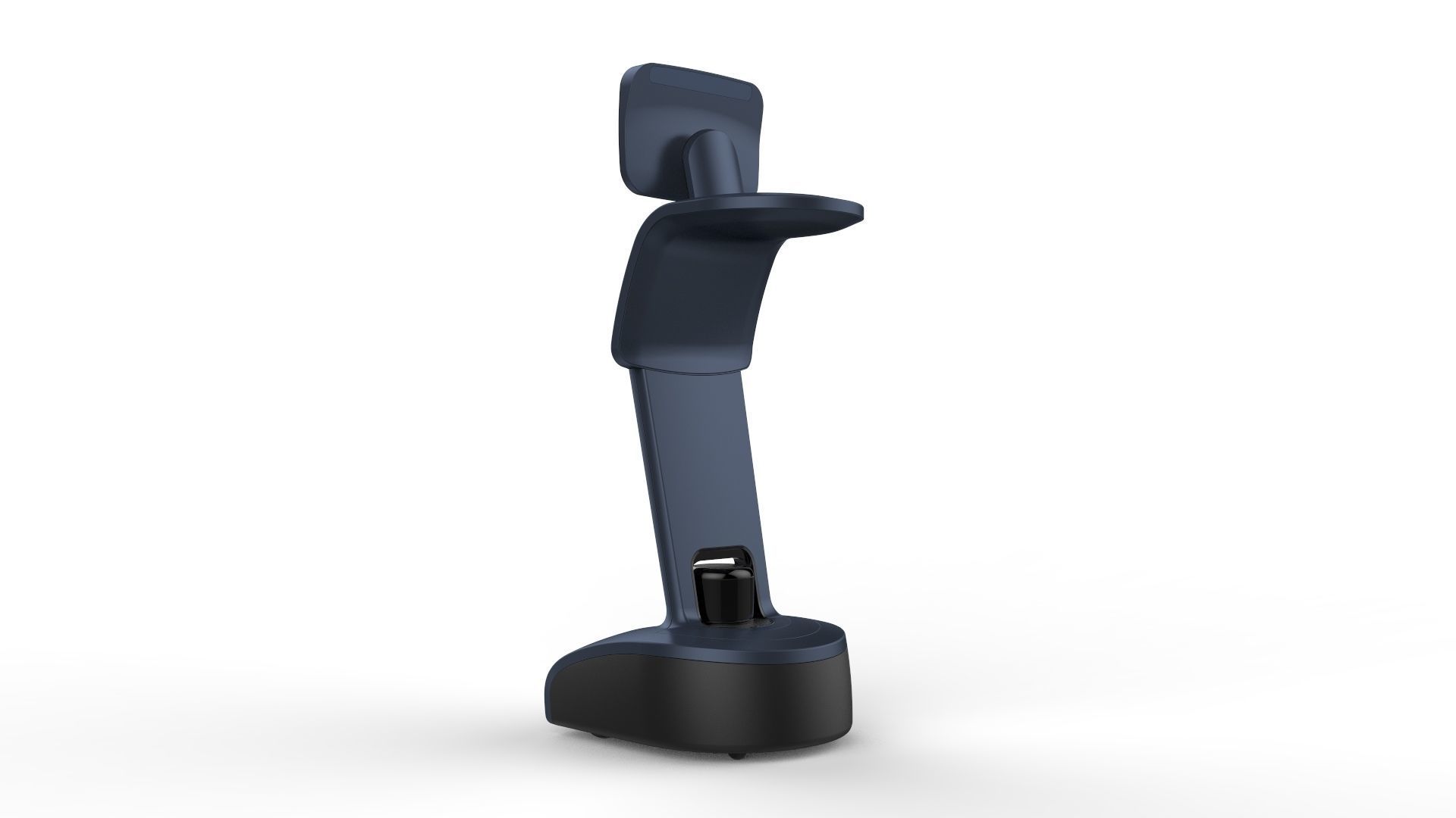 Robot Temi Dark Blue 3D model_7