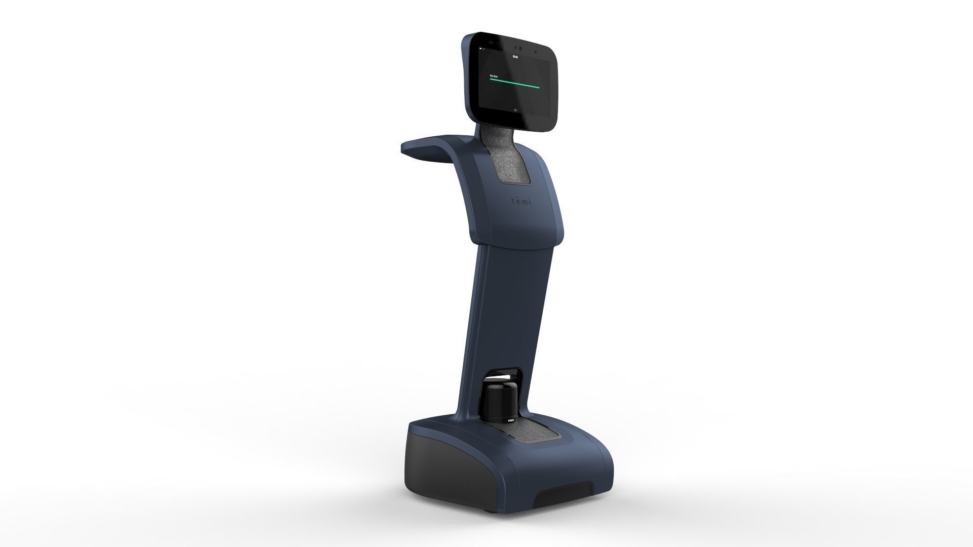 Robot Temi Dark Blue 3D model_3