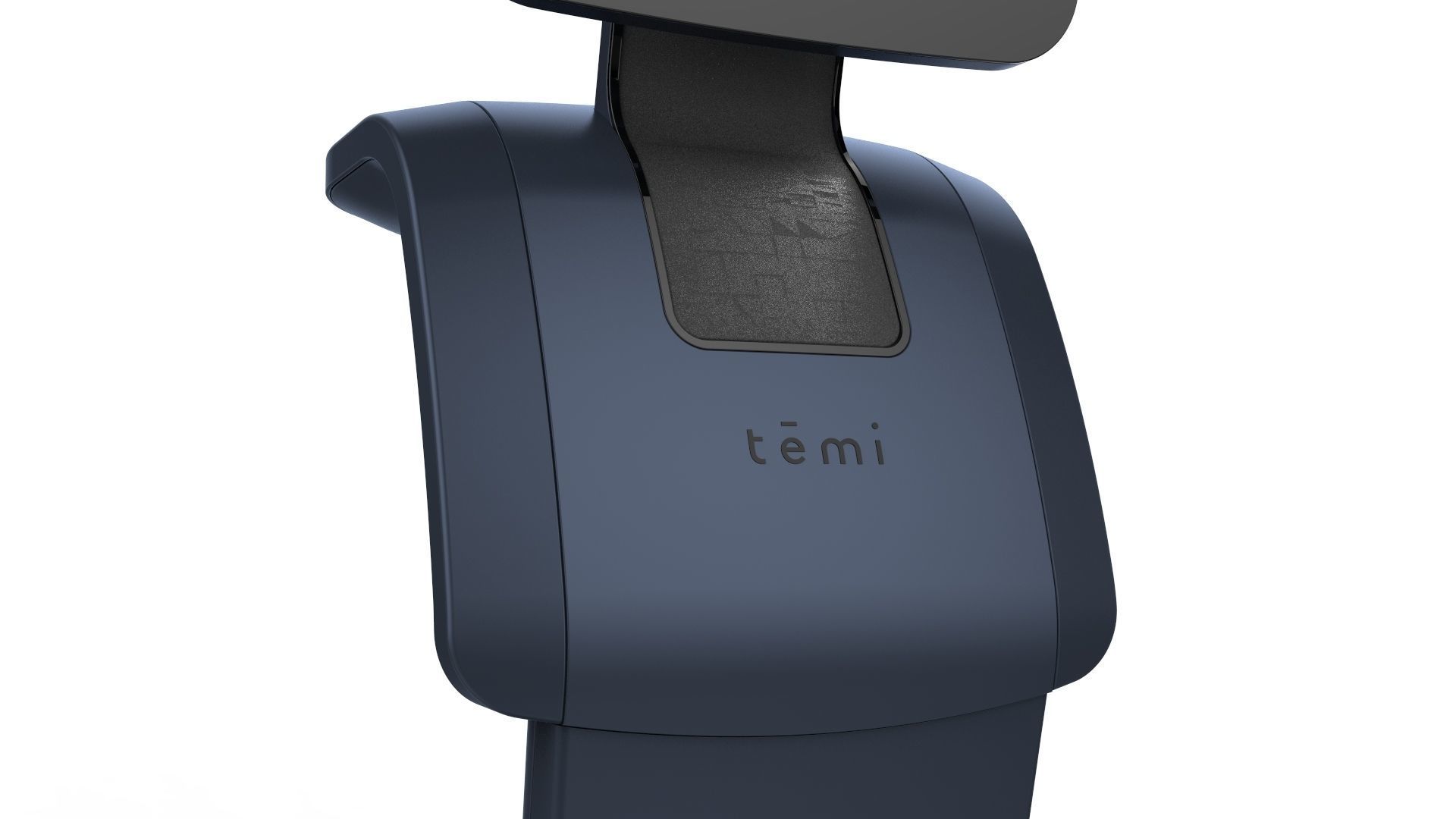 Robot Temi Dark Blue 3D model_12