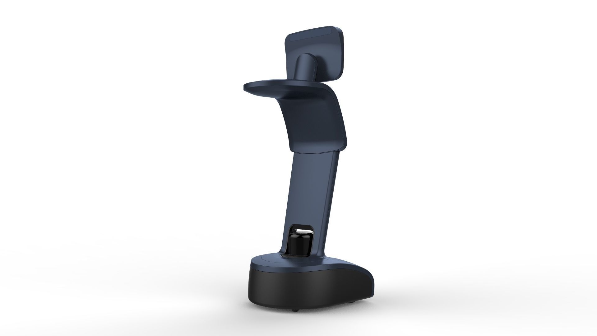 Robot Temi Dark Blue 3D model_5