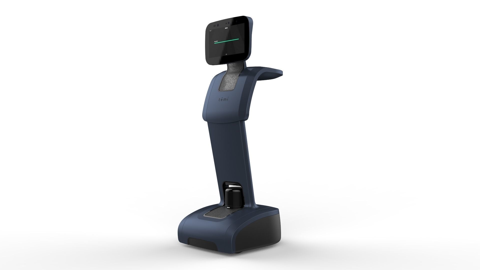 Robot Temi Dark Blue 3D model_9