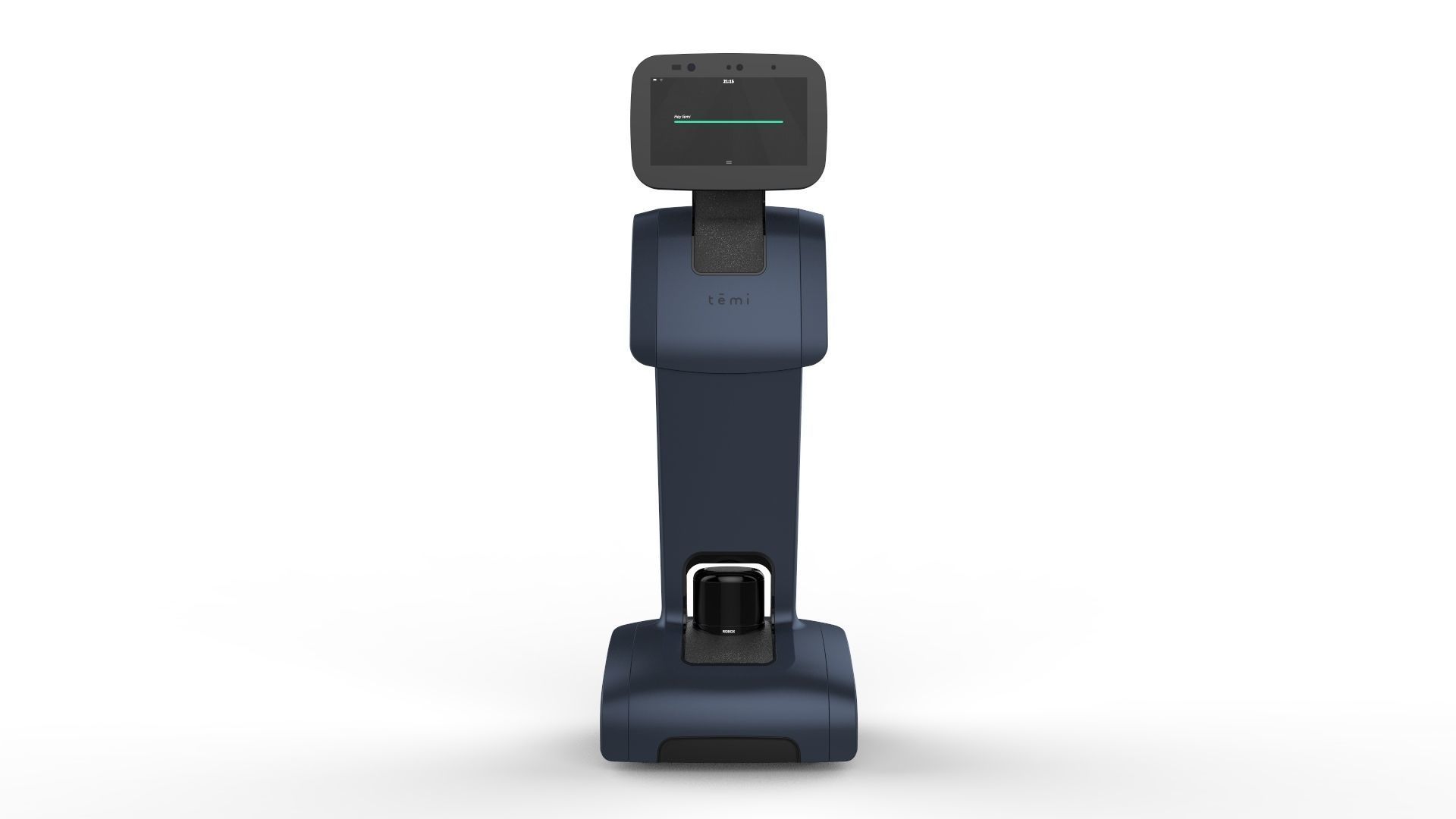 Robot Temi Dark Blue 3D model_2