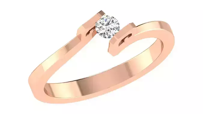 Women Band Ring 3dm stl render 