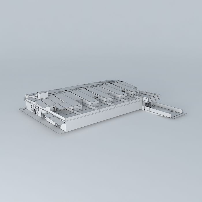 Mixed Use Free 3D model_4