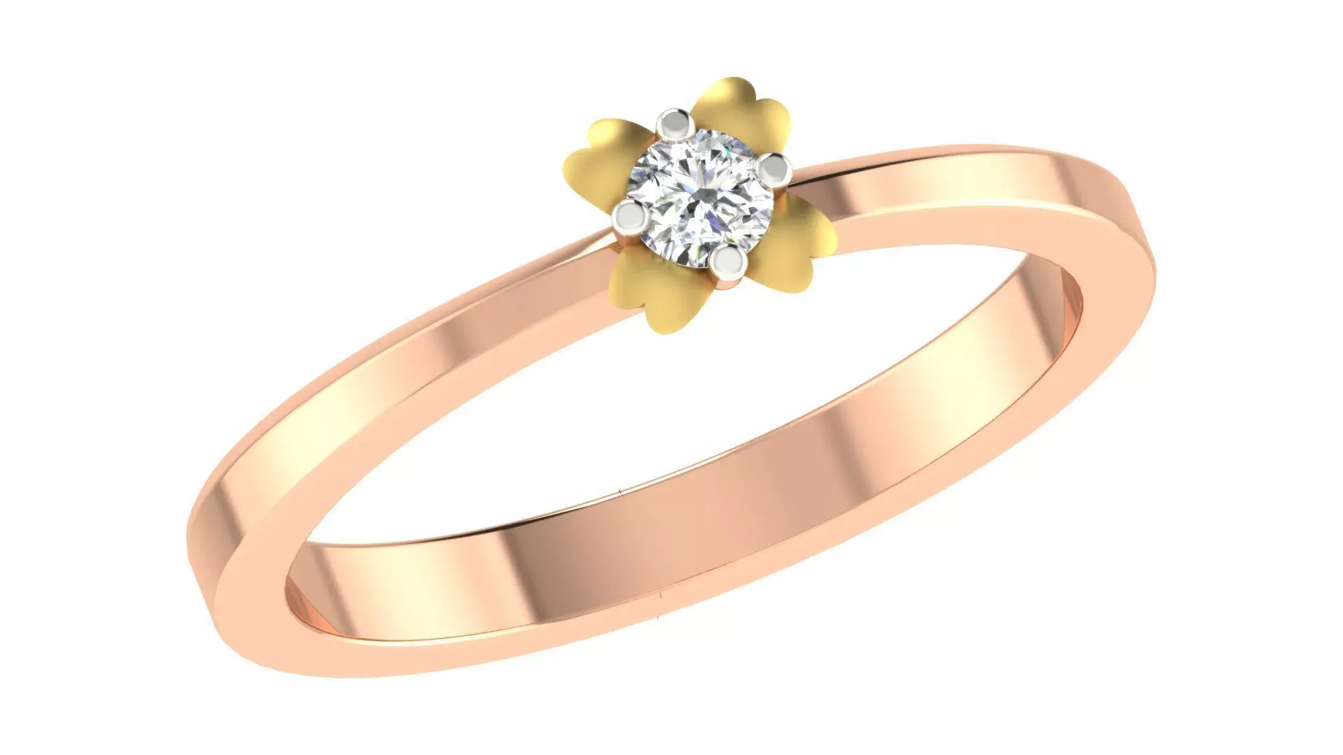 Women Band Ring 3dm stl render 3D print model
