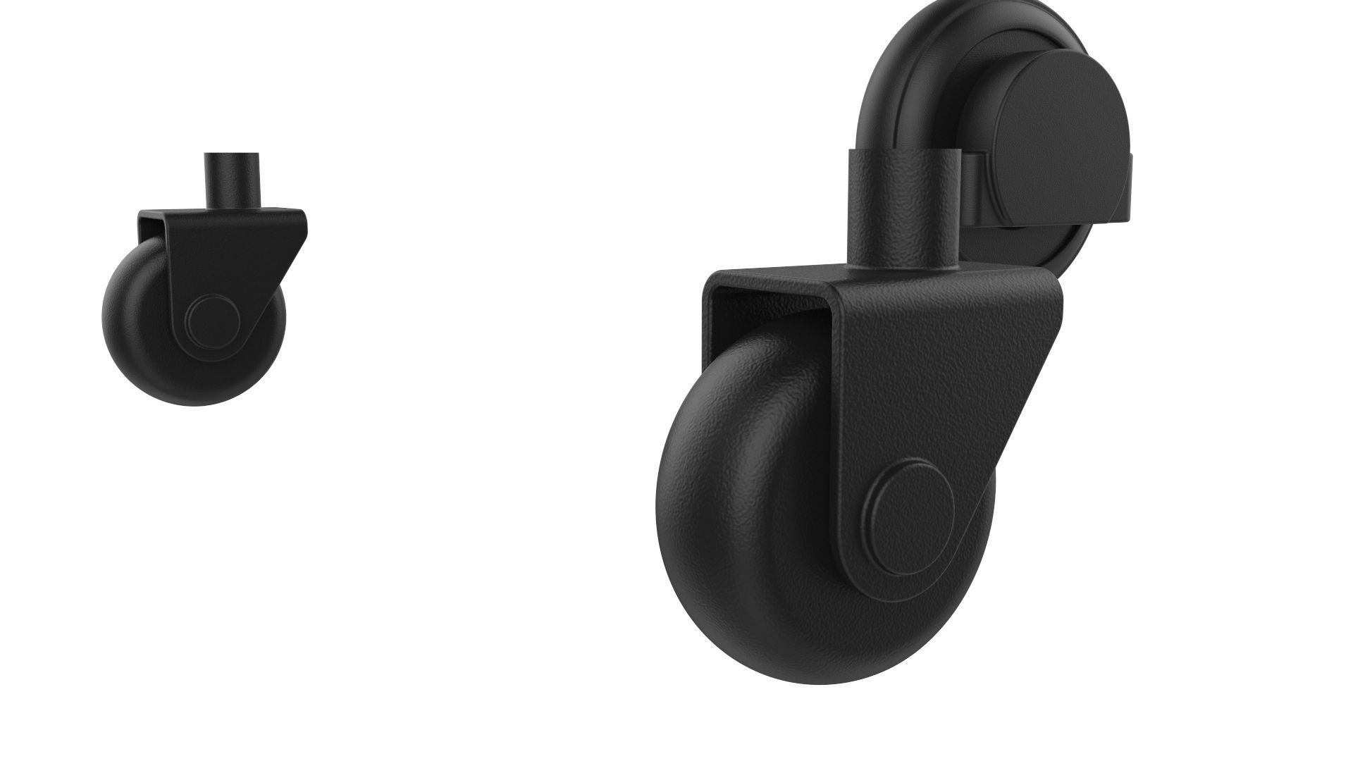 Robot Temi Dark Gray 3D model_16