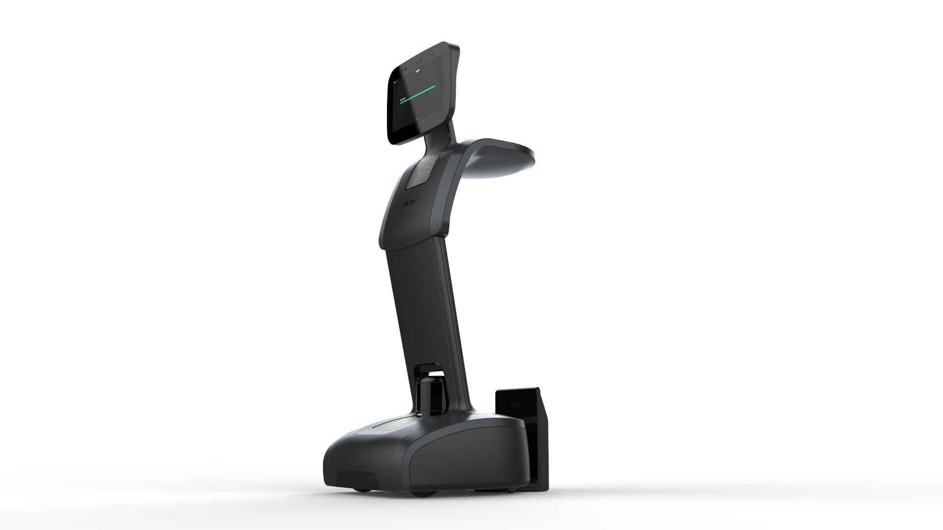 Robot Temi Dark Gray 3D model_18