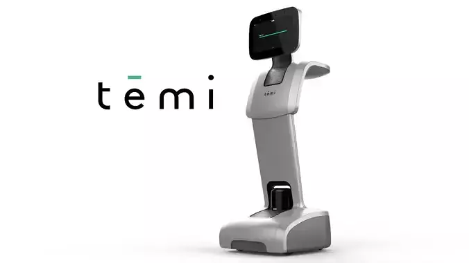 Robot Temi Silver 3D model