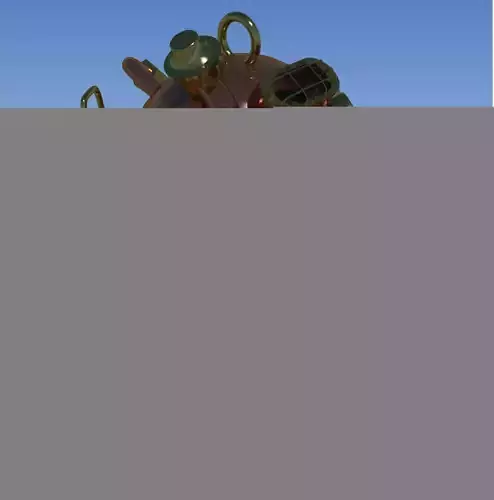 Low Poly Mark V Helium Low-poly 3D model