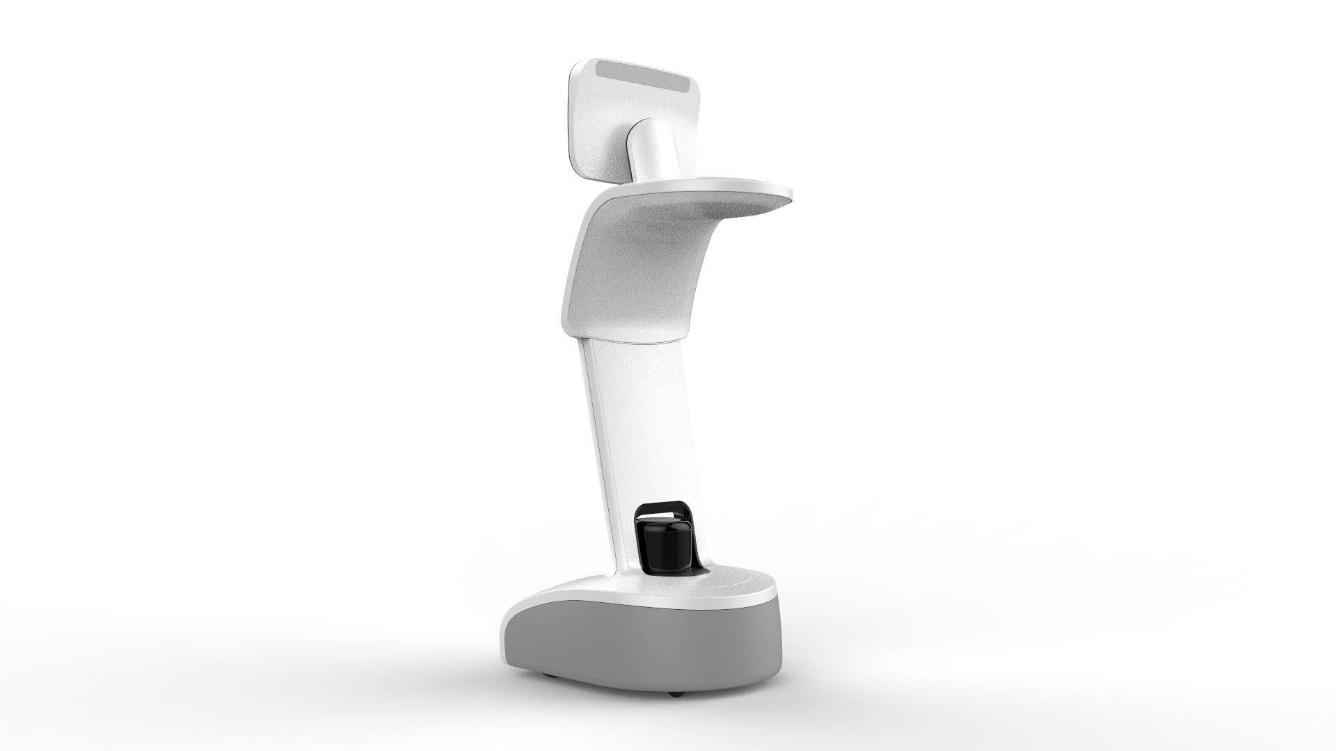 Robot Temi White 3D model_7