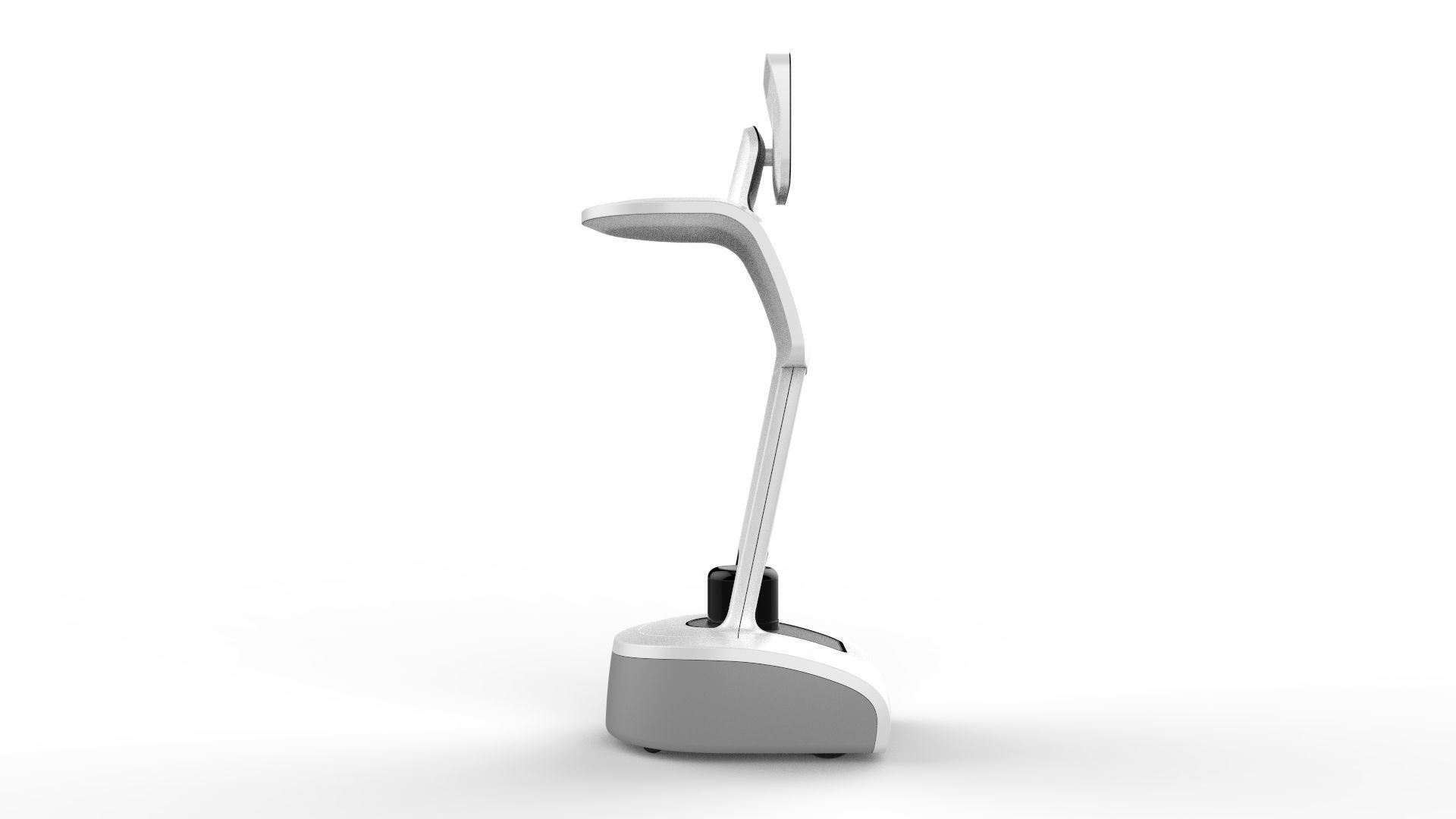 Robot Temi White 3D model_4