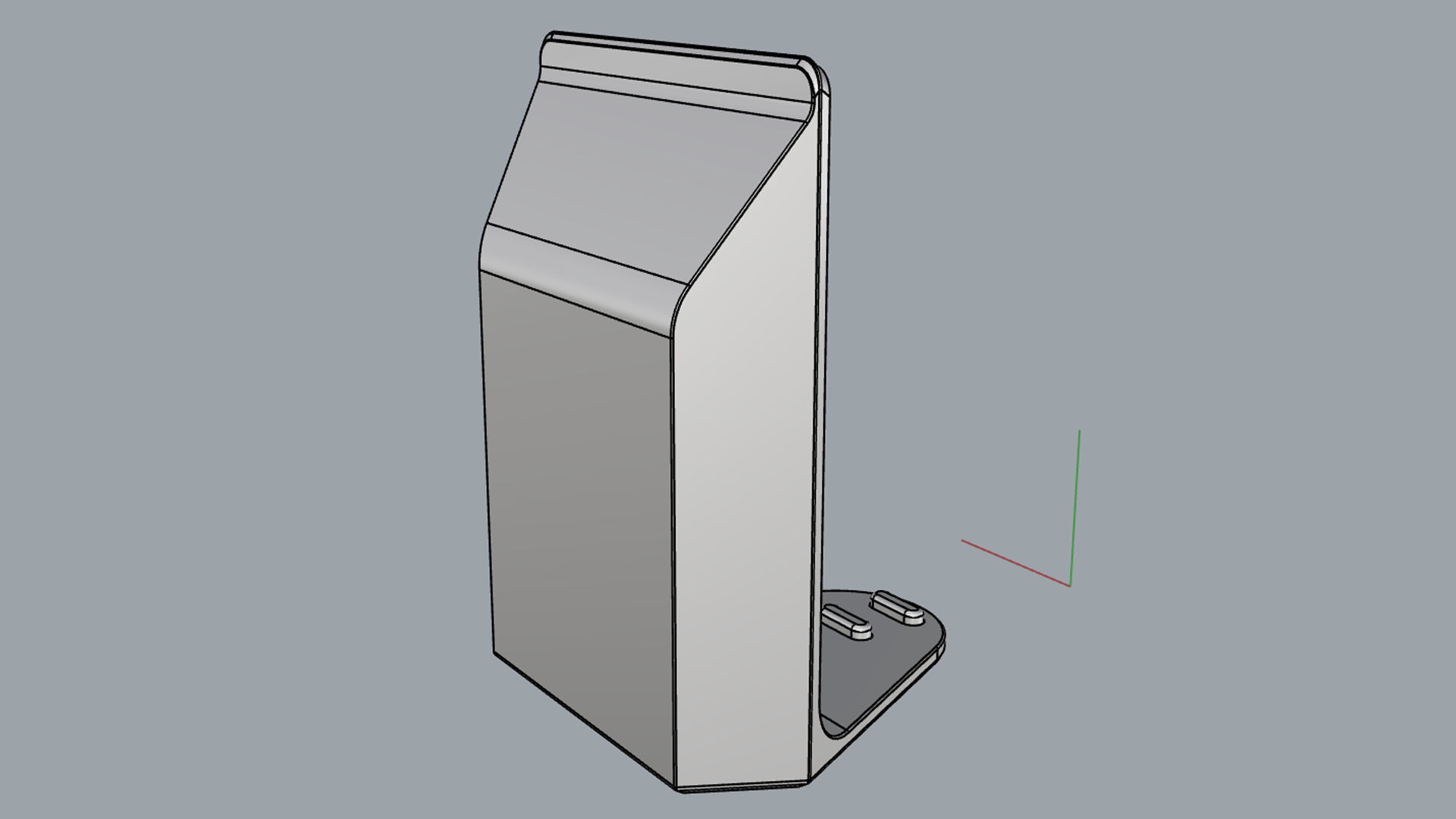 Robot Temi White 3D model_28