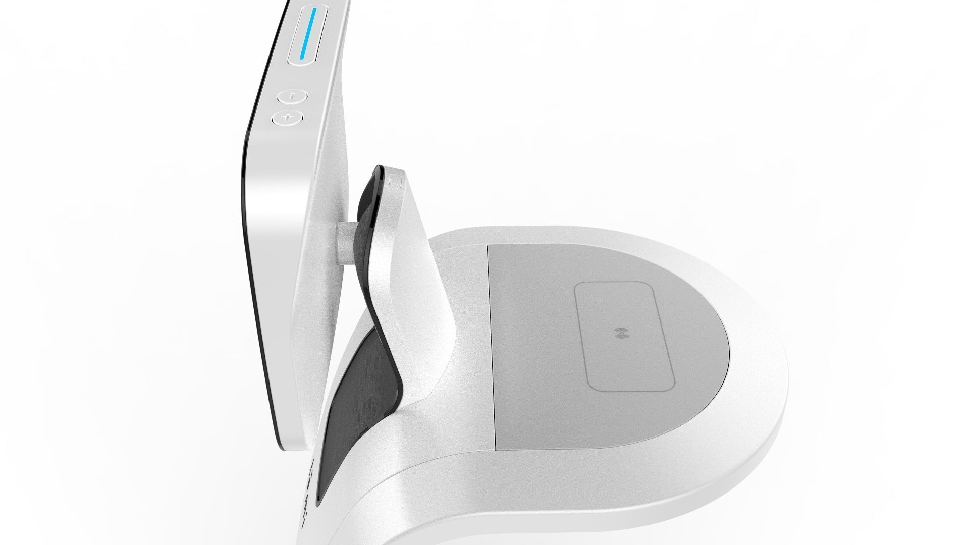 Robot Temi White 3D model_11