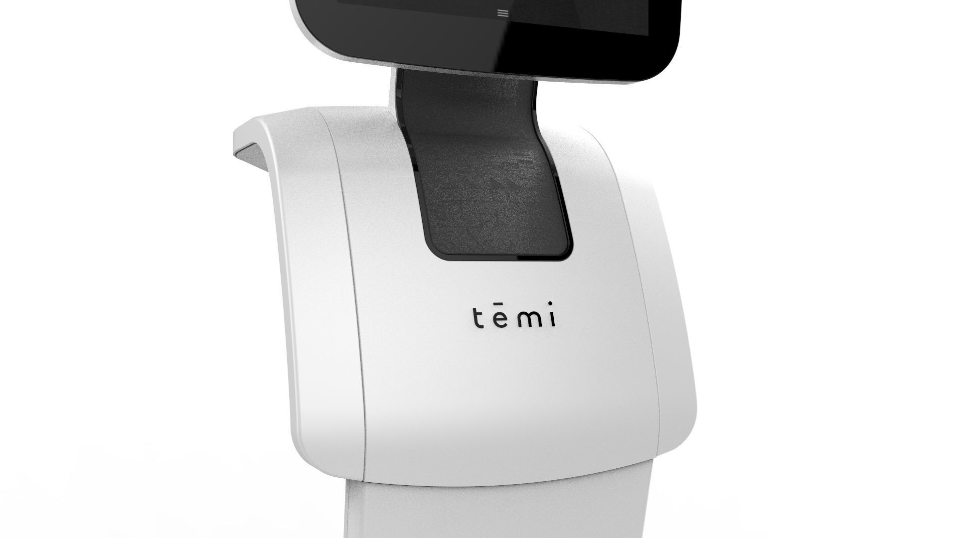 Robot Temi White 3D model_12