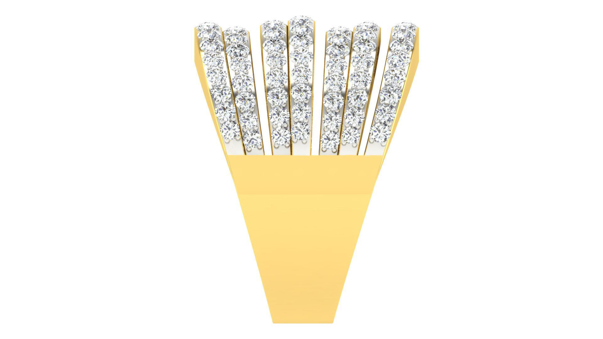 Women Band Ring 3dm stl render  3D print model_2