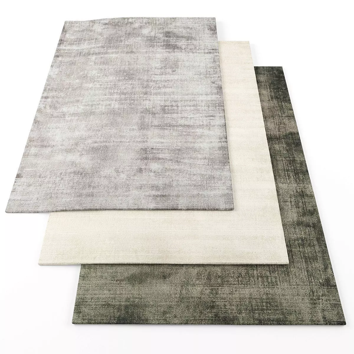 Rugs-503 three rugs Low-poly 3D model_0