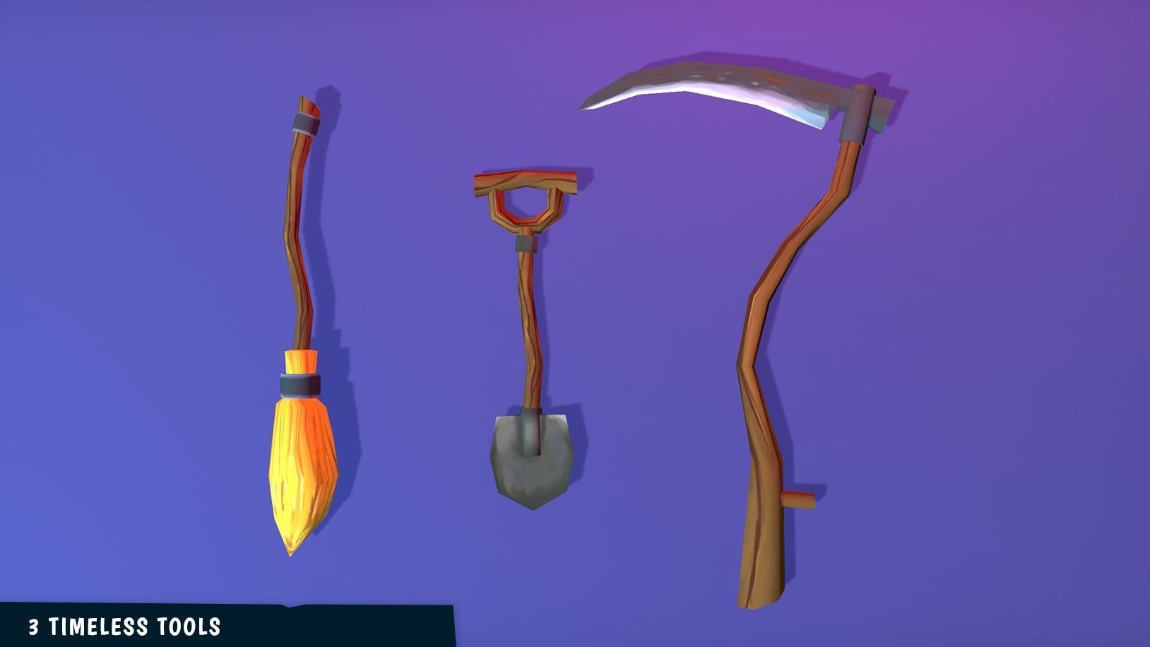 FANTASTIC - Halloween Pack Low-poly 3D model_11