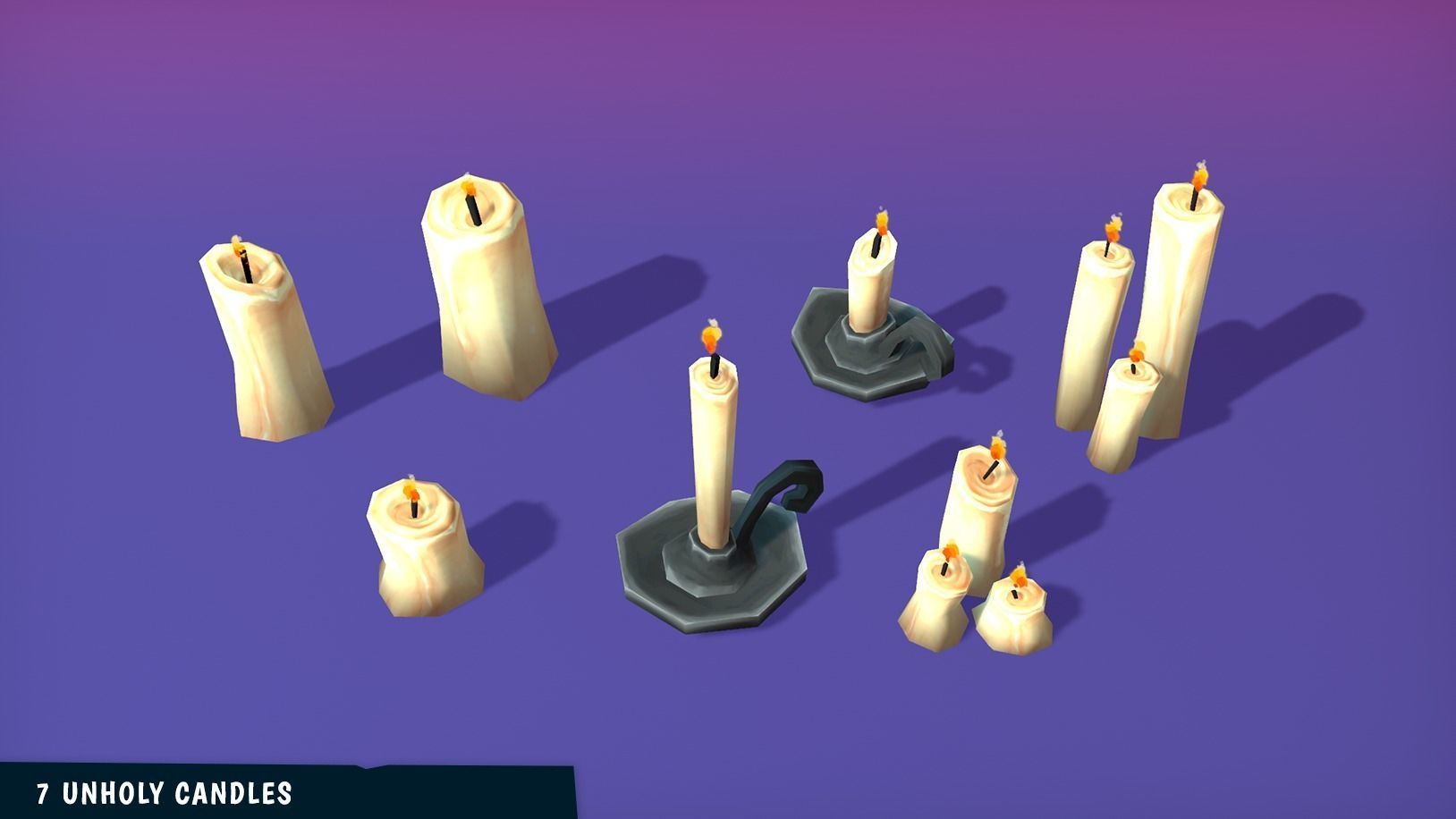 FANTASTIC - Halloween Pack Low-poly 3D model_8