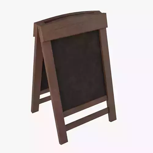 Menu Board Stand 01B