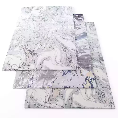 Rugs-505 three marble rugs