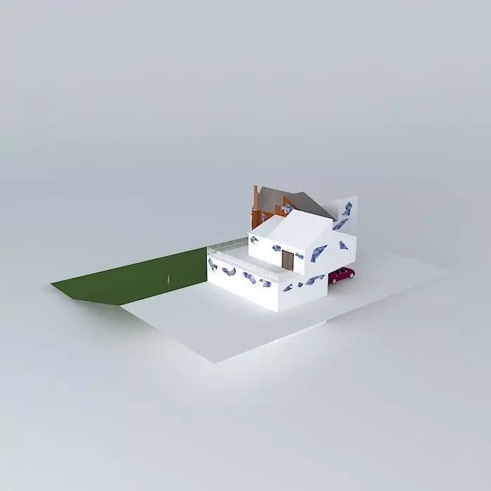 Modern House Free 3D model
