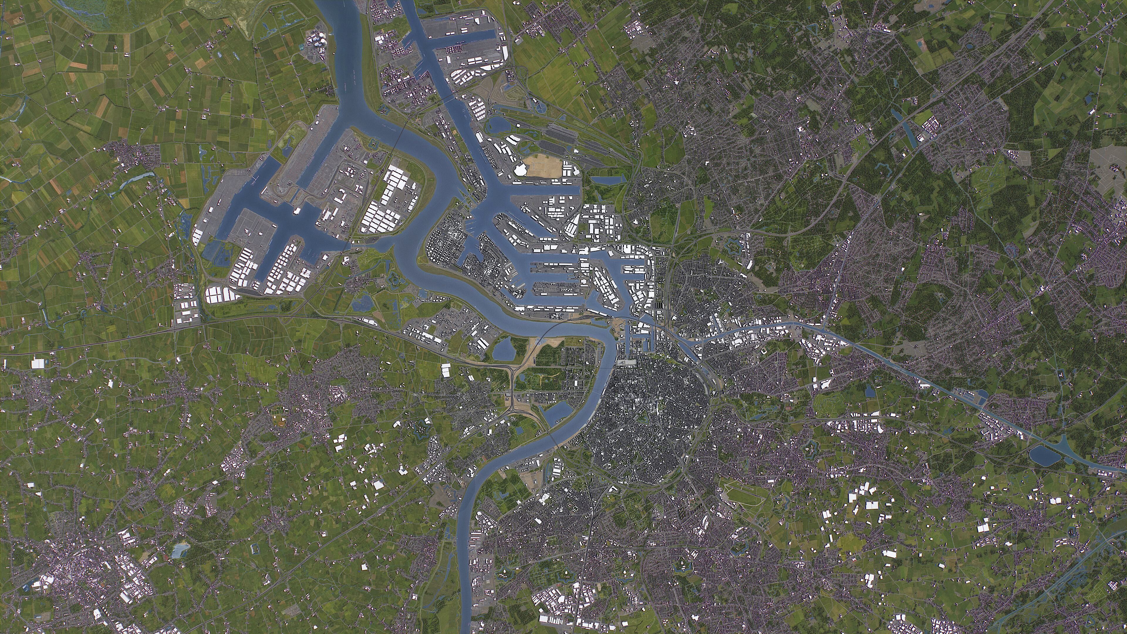 Antwerp - 3D City Model Low-poly 3D model_27