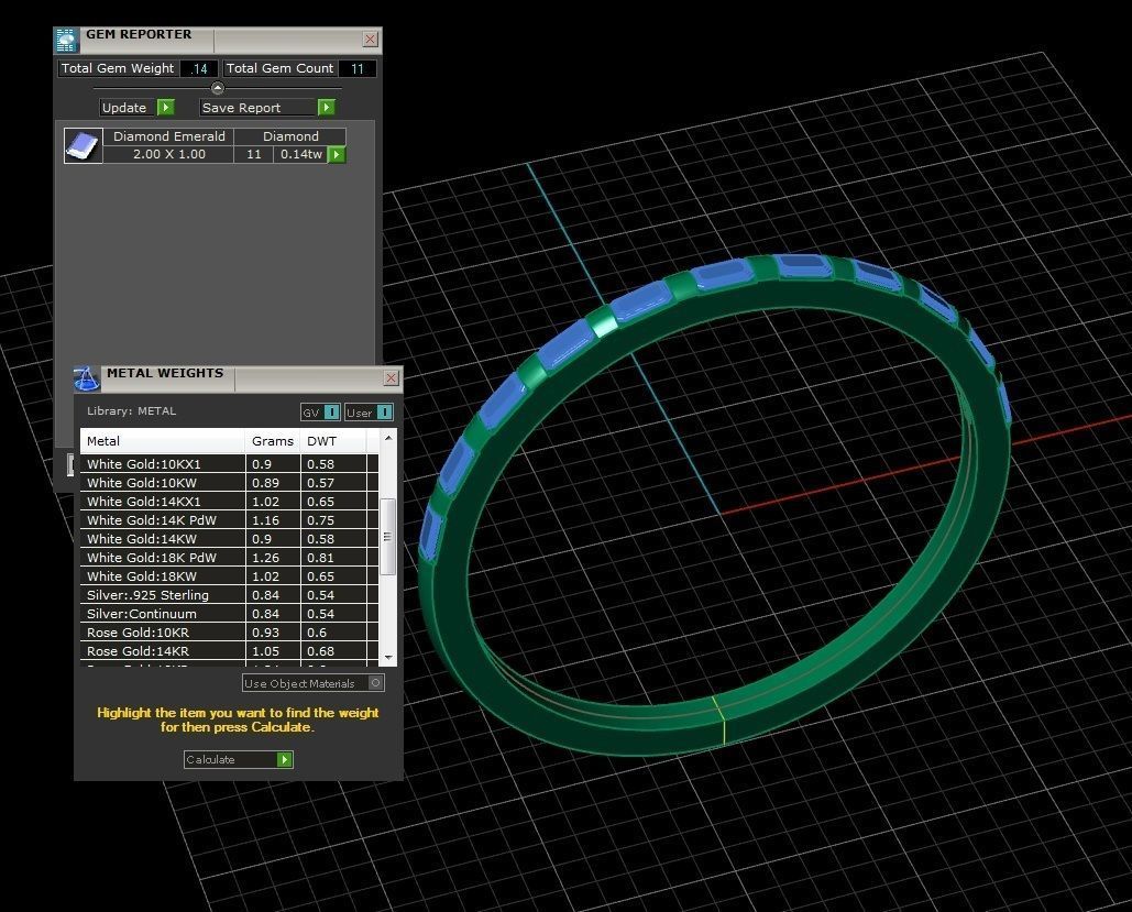 Jewelry Ring 3D print model_3