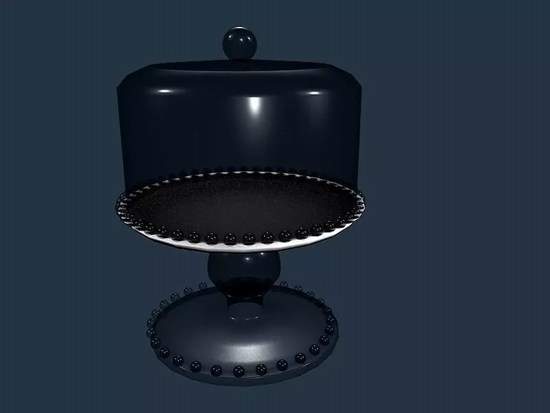 Cake stand 3 3D model_0