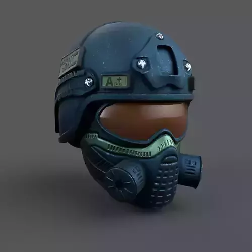 Helmet scifi combat military fantasy 