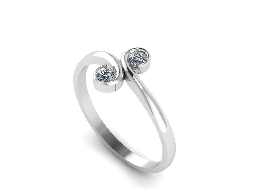 Jewelry Ring 3D print model_5