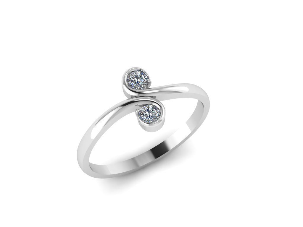 Jewelry Ring 3D print model_6