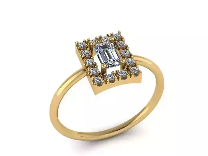 Jewelry Ring 3D print model