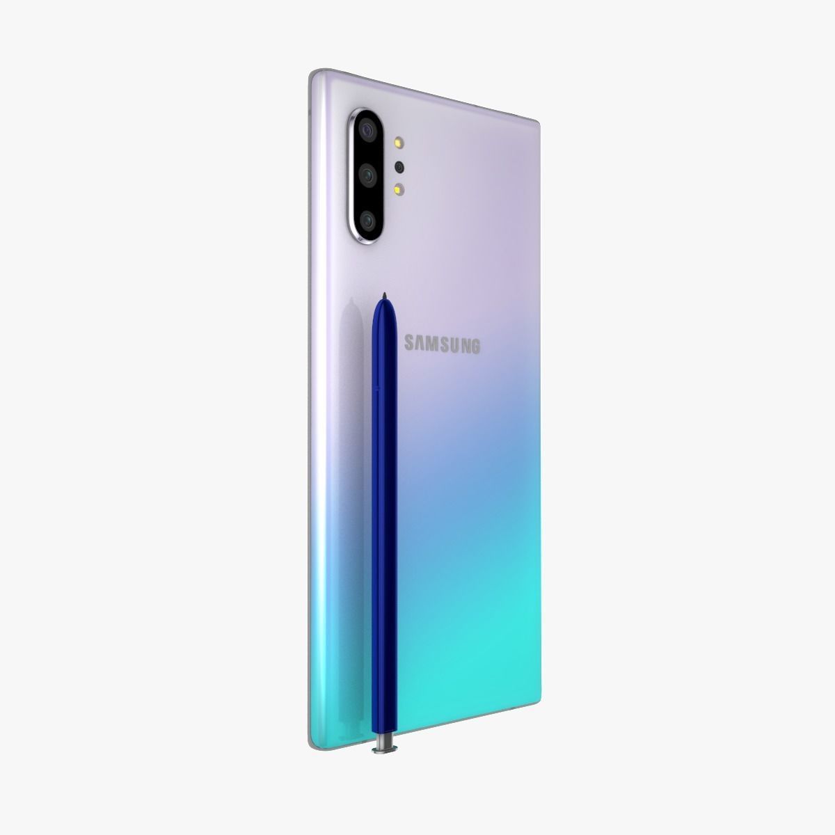 Samsung Galaxy Note 10 Plus Full Color 3D model_5
