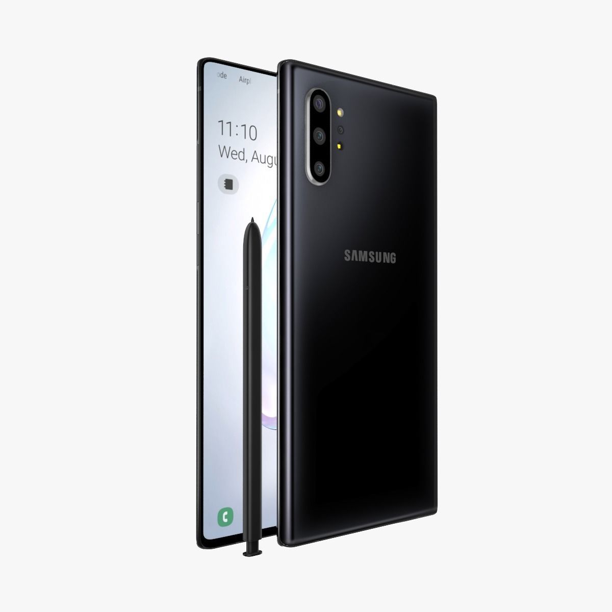Samsung Galaxy Note 10 Plus Full Color 3D model_2
