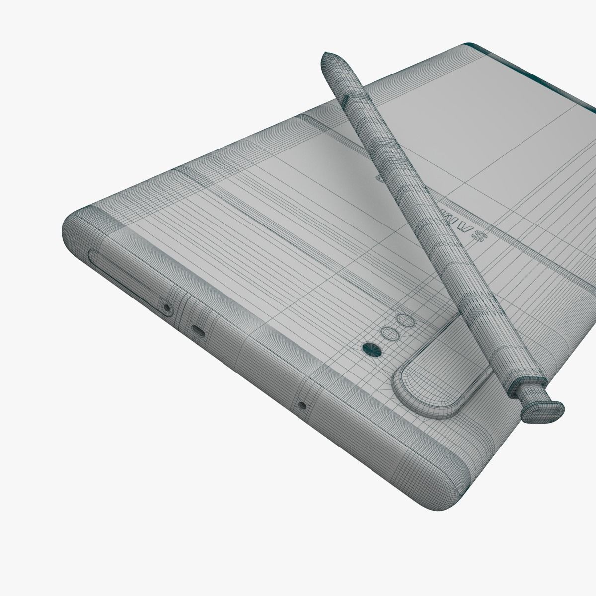 Samsung Galaxy Note 10 Plus Full Color 3D model_20